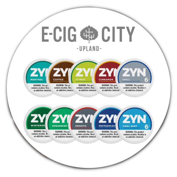 ZYN Nicotine Pouches | E-cig City Upland CA