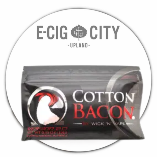Wick 'n' Vape Organic Cotton Bacon V2